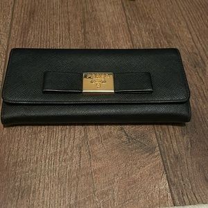 Black Prada Wallet